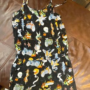 Women romper Harley girl